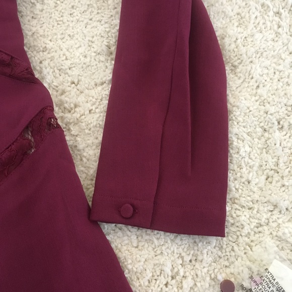 Anne Klein Lace Combo Cowl Neck Fit and Flare - Picture 4 of 7